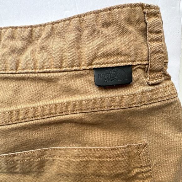 The North Face Men's Tan Shorts Size 32 Cotton Blend Stretch Chino Utility - Picture 9 of 9